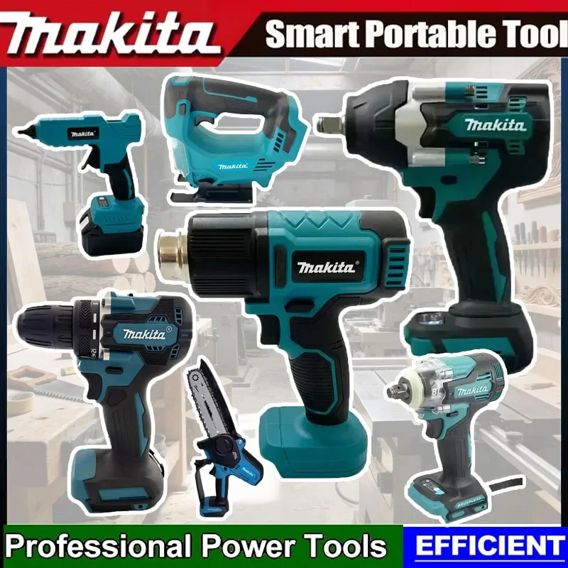 

Оптовая продажа инструментов Makita: беспроводной термофен, ручной тепловой пистолет, электрическая сабельная пила, портативная пила, электроинструменты