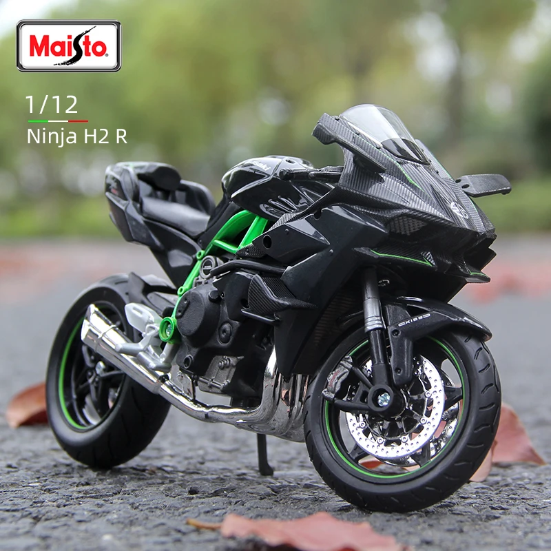 

Maisto 1:12 Kawasaki Ninja H2 R Motorcycle H2r Model Static Die Cast Vehicles Collectible Hobbies Moto Toy Gifts Motorbike