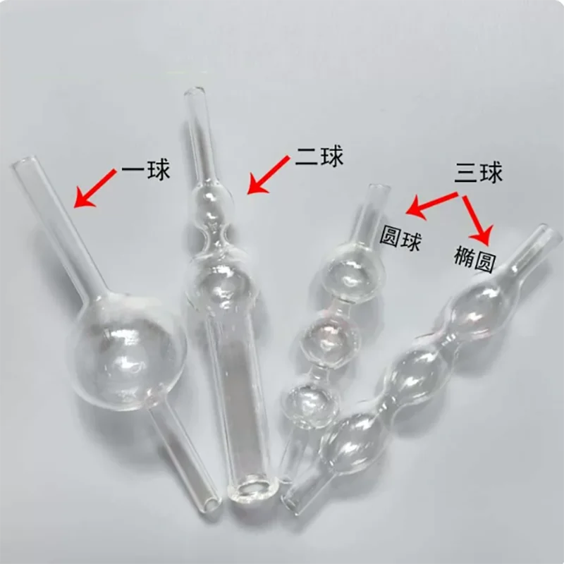 U-shaped drying tube straight experimental glass tube curved straight oblique one ball two ball support plug 24#