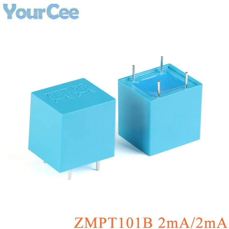 5pcs/1pc ZMPT101B 2mA Precision Phase Voltage Transformer Output Voltage Sensor  ZMPT101 Current Sensor