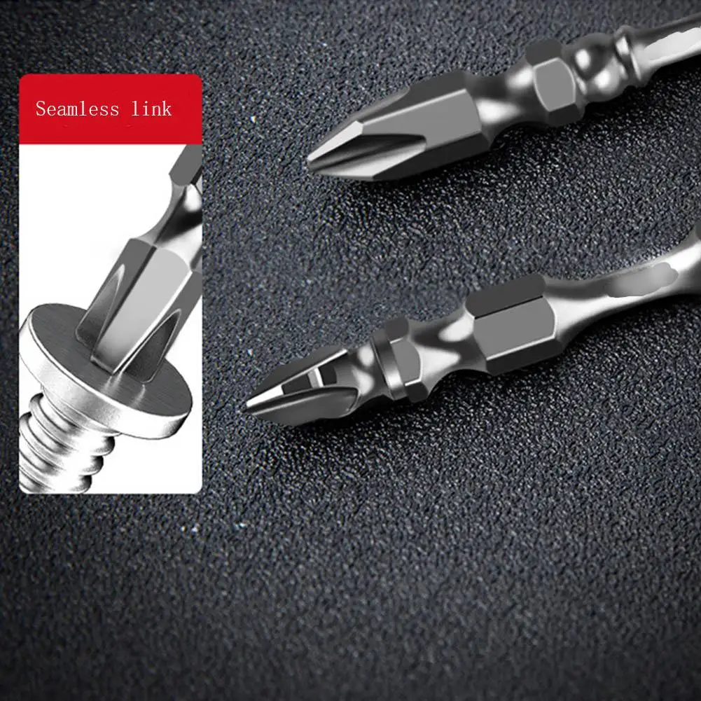 แม่เหล็ก65/110มม.สกรูหัวแฉกบิตเดี่ยว/คู่ไขควงไขควง Phillips Screw Driver