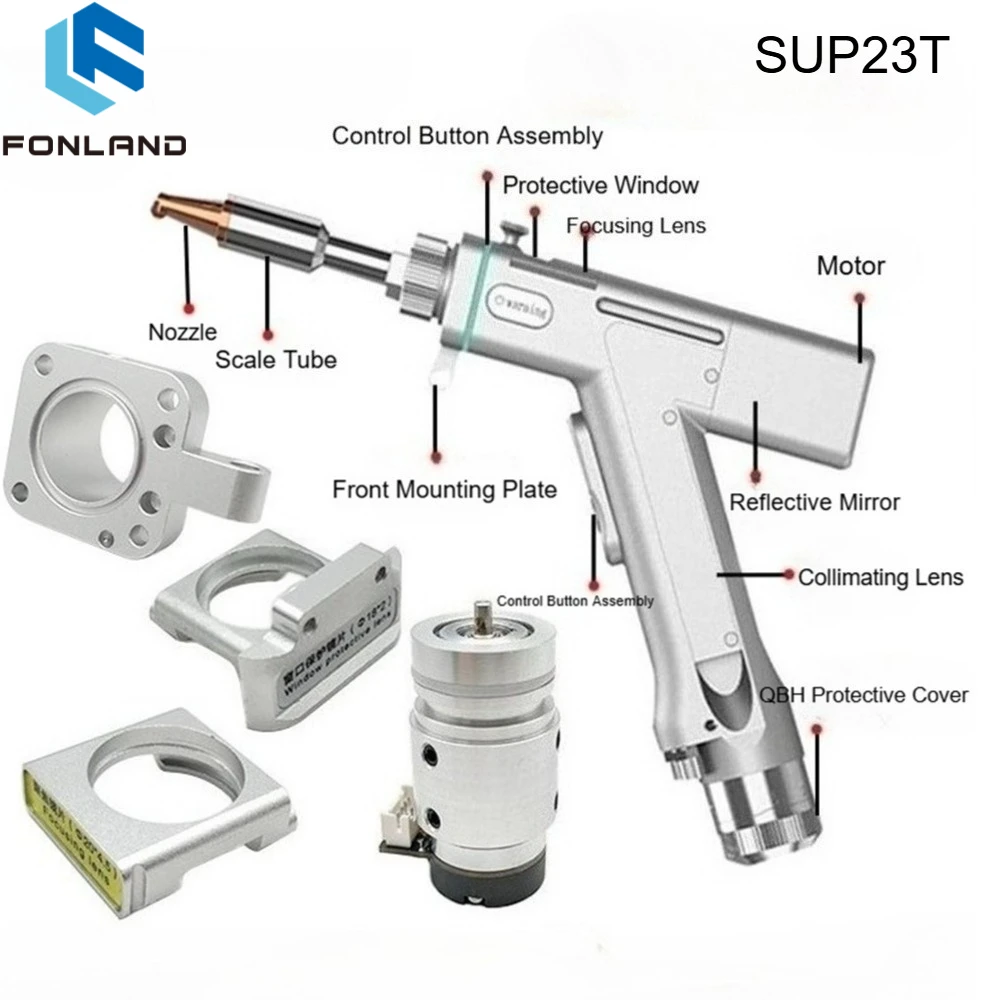 Original CQWY SUP23S/T Laser welding Head Accessories Original SUP23 Laser Weld Focusing Collimating Lens Reflector Seal Ring
