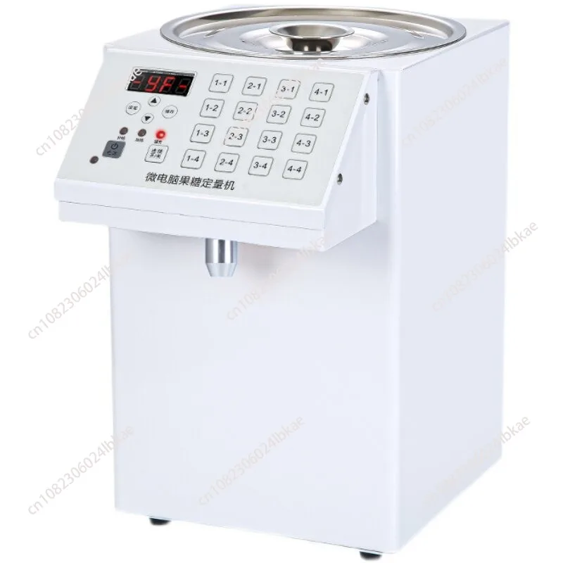 Fructose machine Commercial milk tea shop special equipment Full set of bar counter 16-grid micro-computer automatic fructose