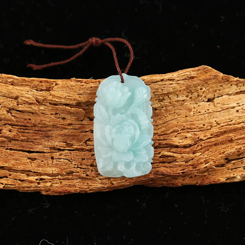 

B&F Handmade Green Aventurine Stone Pendants, Genuine Natural stones beads, Unique Stones for jewelry & DIY Earring Beads