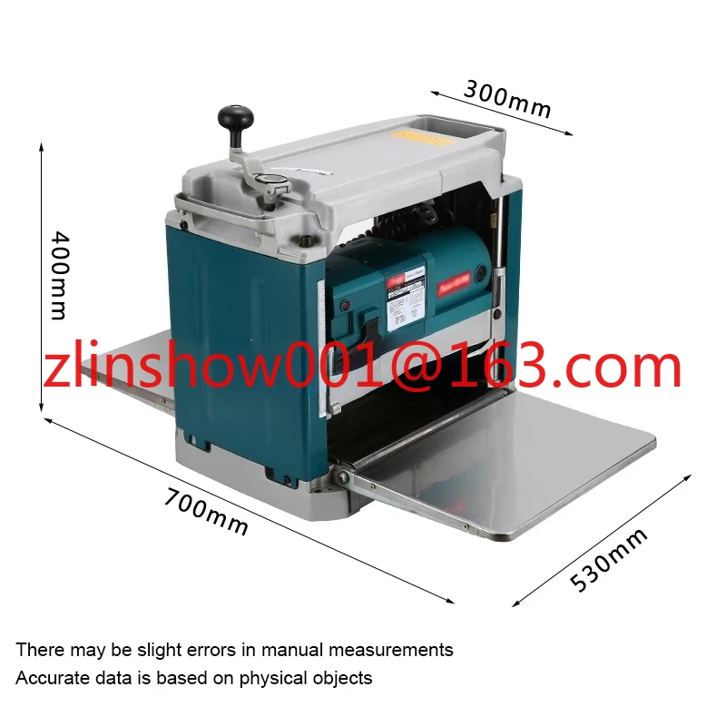 1850W  Multi-function Electric Planer Woodworking Power Tool Home Single-Sided Fully Automatic Desktop Machinery Wood