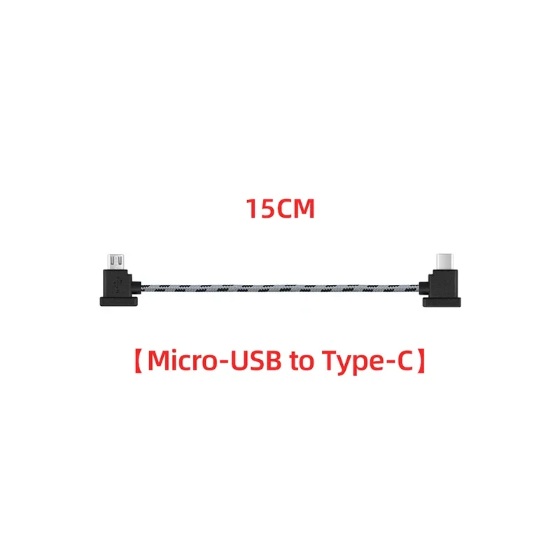 Remote Control Data Cable for DJI Mavic Mini/Mavic 2/Pro/Air/Spark/Mini SE Tablet Phone Extension Cord line Connector Accessory