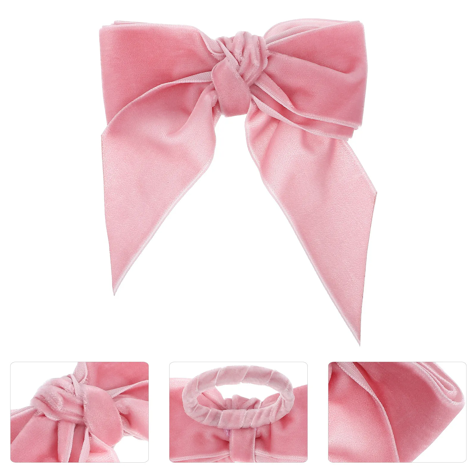 4Pcs Bowknot Napkin Rings Made of Robust Lint Material for Wedding Decoration Party Table Napkin Holder Elegant Dinner Decor