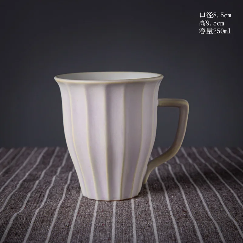 Japanese Ceramic Mug Ins Style Retro Water Cup Coarse Ceramic Coffee Cup