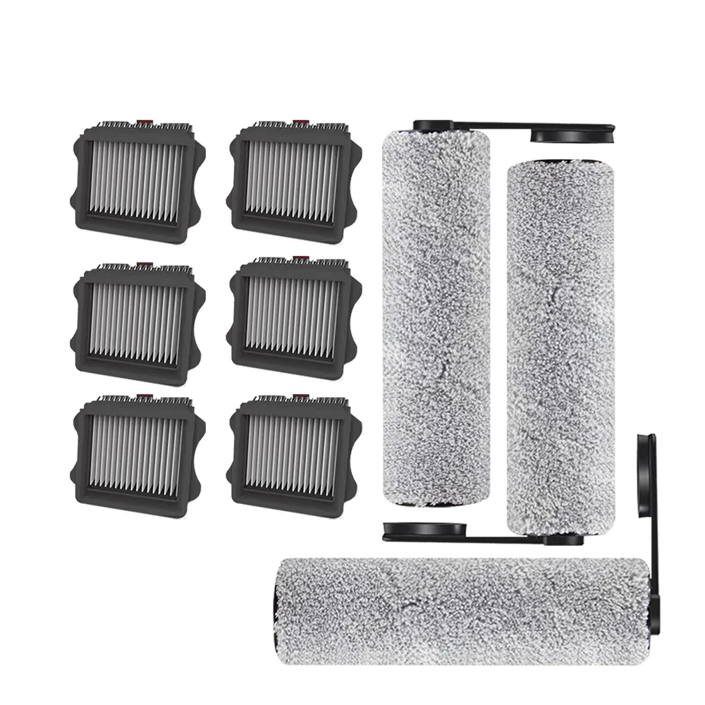 For Tineco Floor ONE S5 COMBO Cordless Wet Dry Vacuum Cleaner Replacement Spare Parts Brush  Roller And HEPA  Filter Accessories