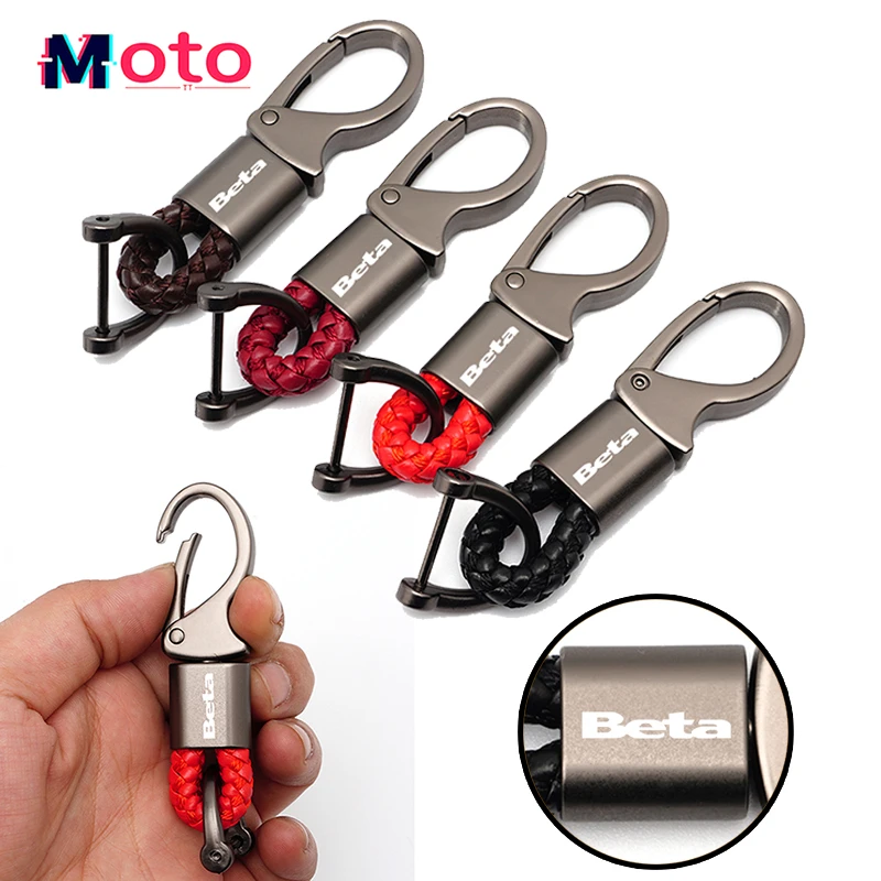 For Beta Evo 250 300 80 Junior Senior RR 125 200 350 390 430 450 480 2T SM 4T LC 50 Enduro CNC Zinc Alloy Keychain Key Ring