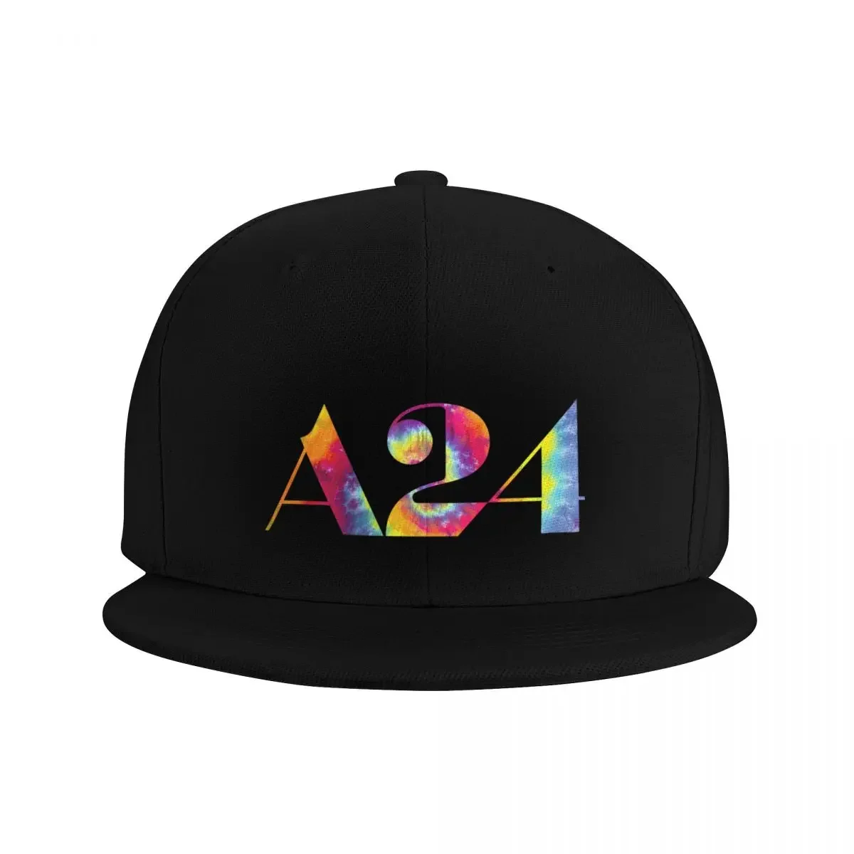 A24 tie dye logo Baseball Cap Rave Wild Ball Hat Sun Hat For Children Hats Woman Men's