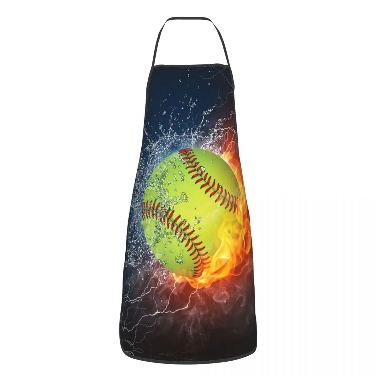 Custom Unisex Volleyball Basketball Football Baseball Bib Apron Adult Women Men Chef Tablier Cuisine for Cooking Kitchen Baking