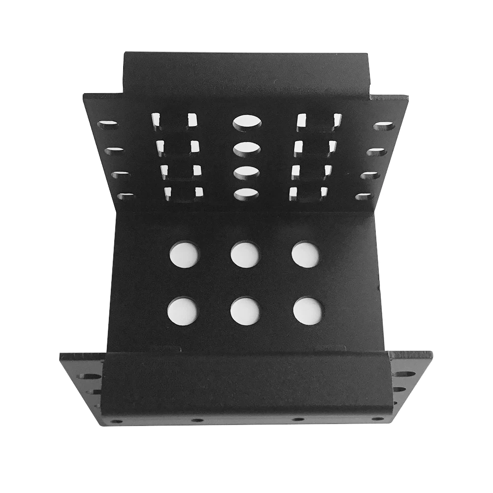 4 Bay 2,5 Zoll bis 3,5 Zoll SSD-Festplatten-Caddy, Computerhalter aus Aluminiumlegierung, Halterung für Dock-Halter, SSD-Fach