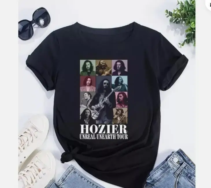 Hozier Unreal Unearth T-Shirt Cotton Full Size ,Mom gift, Unisex new,graphic art