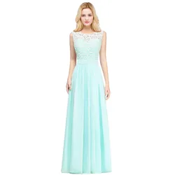 BABYONLINE Mint Green Bridesmaid Dresses For Women 2024 Elegant Lace Wedding Party Guest Dress Long Formal Prom Evening Gowns