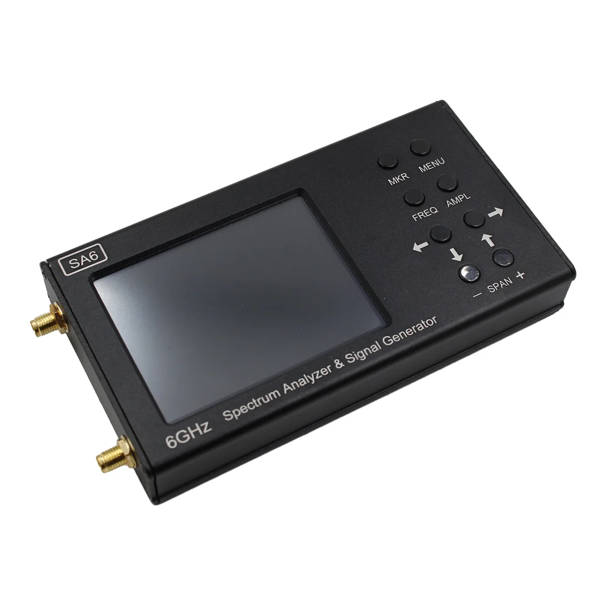 

6GHz Portable SA6 Spectrum Analyzer Signal Generator,3.2 Inch Touch Screen,WiFi 2G 4G LTE CDMA GSM 35-6200 MHz RF Input