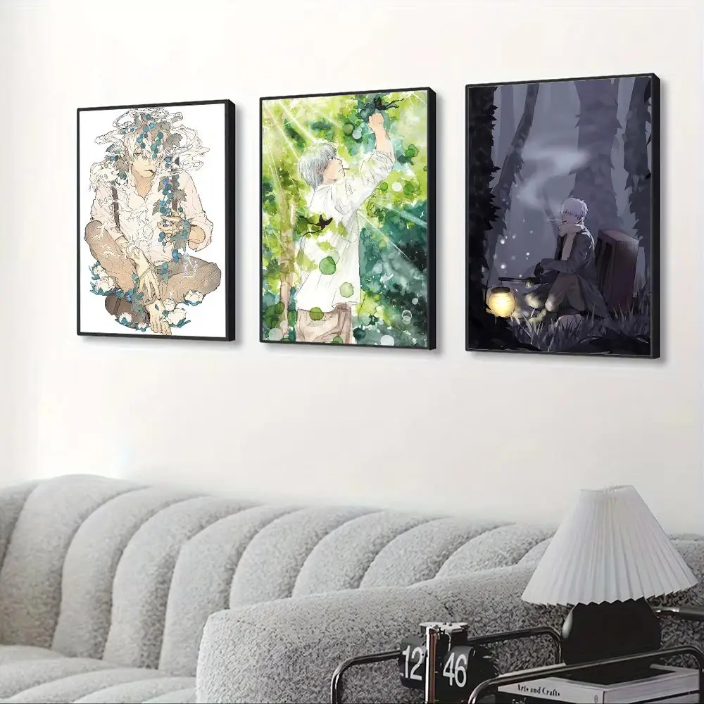 M-Mushishi-i Poster Wall Art Print, Aesthetic Room Decor, Modern Home Decor, Removable Print view 4
