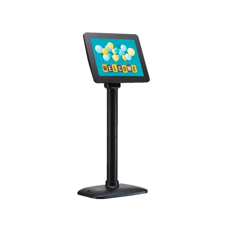 

Hot Sale mini pole display supplier 8inch TFT monitor for supermarket cash register billing machine retail POS customer display