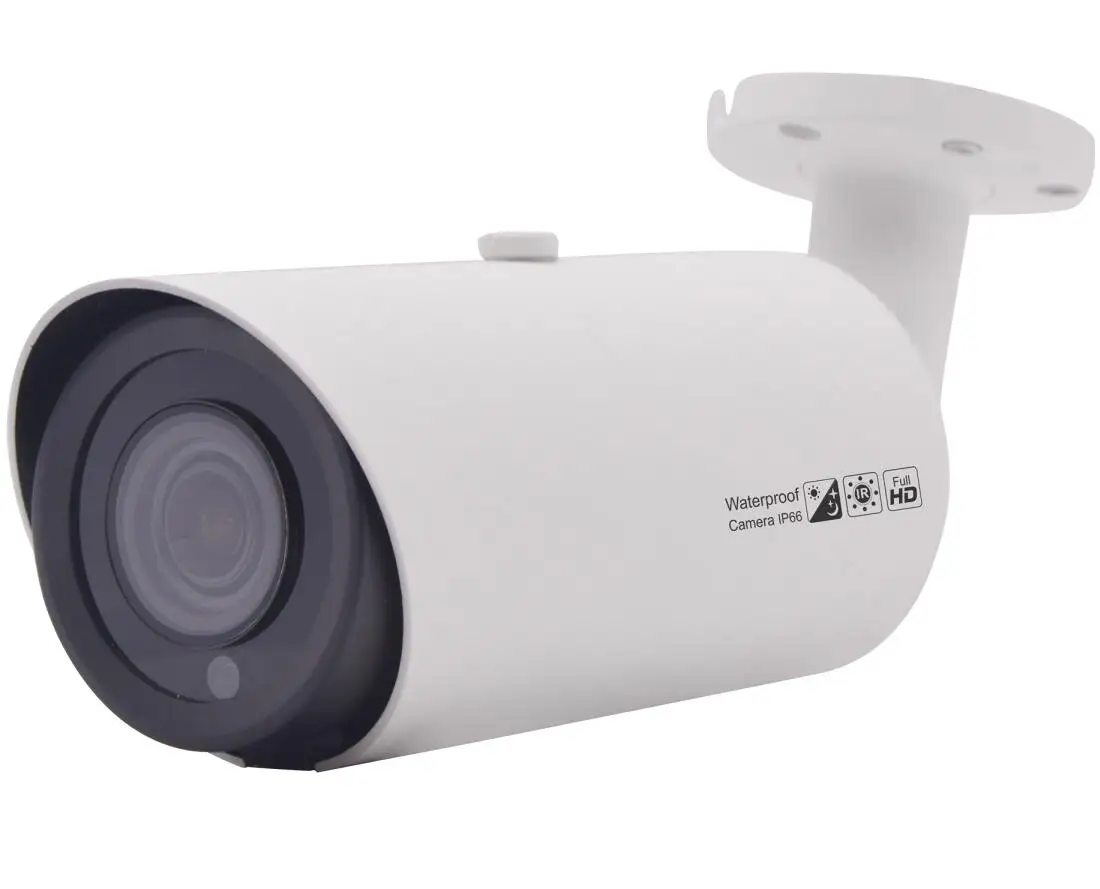 

H.265 5MP 4X Motorized POE IP Camera 40M IR Distance Waterproof IP66 with SD Card Slot +Mic