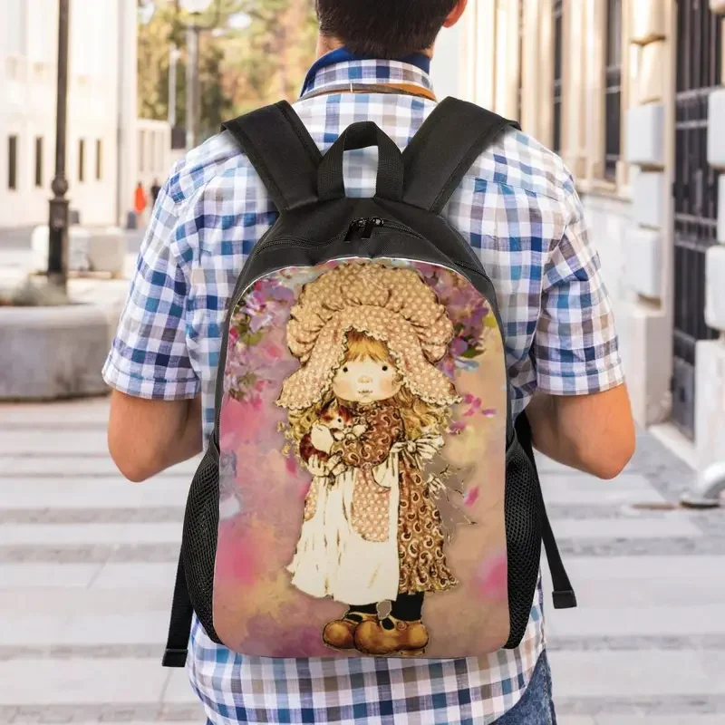 Mochila con estampado de dibujos animados para hombre y mujer, morral escolar impermeable con estampado de la marca de la serie de moda de la universidad, estilo Kawaii