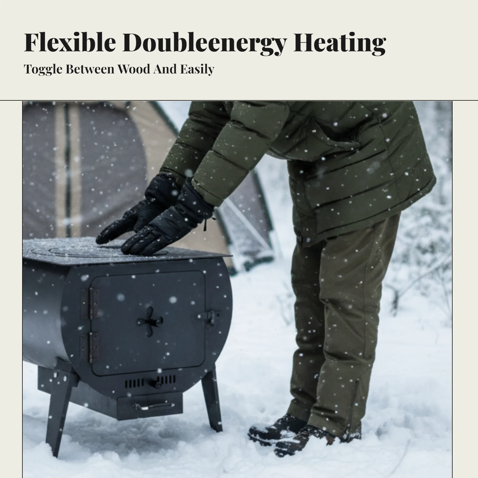 

Дровяная печь, бездымная, со встроенной варочной панелью, на Рождество, подарок