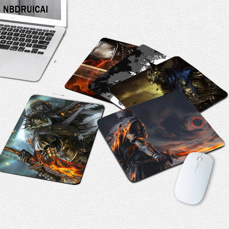 Grande Non-Slip Lockedge Dark Souls Mousepad, Espessado Writing Pad, Mouse Pad, Desktop, Escritório, Estudante, Jogos, Home Decor Cushion