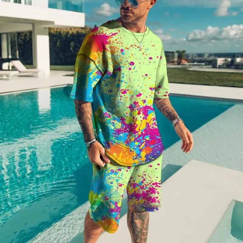 Street Fashion Clothes - Conjunto de Ropa Deportiva Masculina a