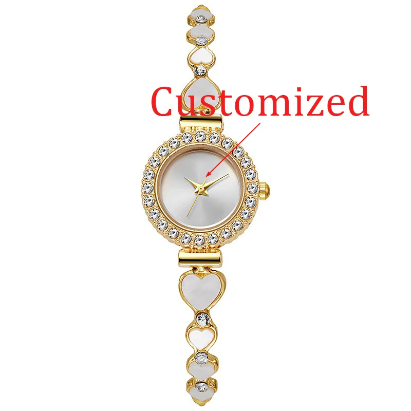 High-End Women's Exquisite Adjustable Bracelet Quartz Wristwatch New Niche Customizable Fashion Watch