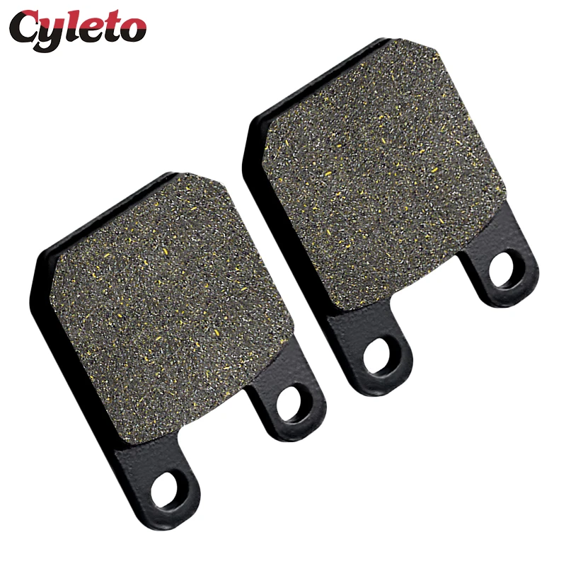 Cyleto Motorcycle Front or Rear Brake Pads for Beta RR 50 Enduro Synt Gara Zero Techno Super Trial ST 70 REV 80 APL 125 200 250