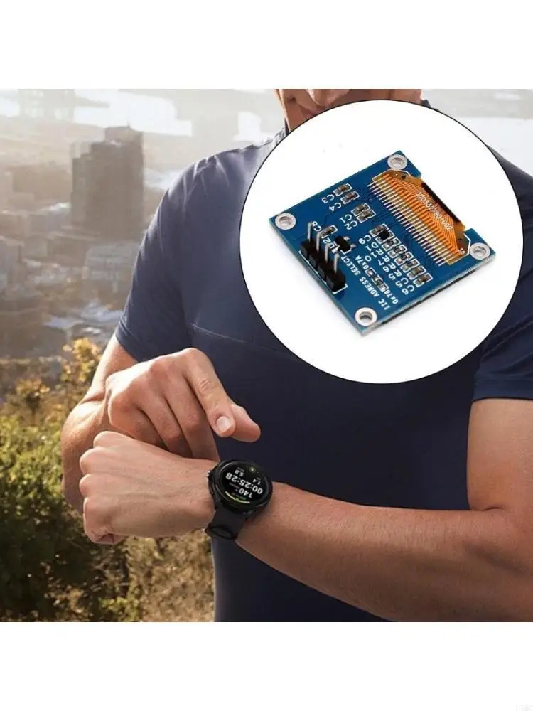 H7BC 0.96Inch SelfLuminously OLEDDisplay Module 128x64Compatible for Microcontroller