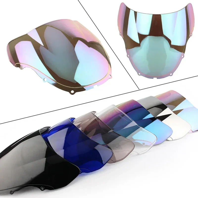 Motorcycle Double Bubble WindScreen For Honda CBR600RR CBR600 F4 1999 2000 Screen Windshield Deflector Protector
