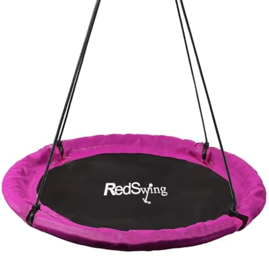 

43" Tree Swing for Outdoor Waterproof Large Round Flying Saucer Swings for Trees and Swingset Strong Heavy Duty for Outside Pla