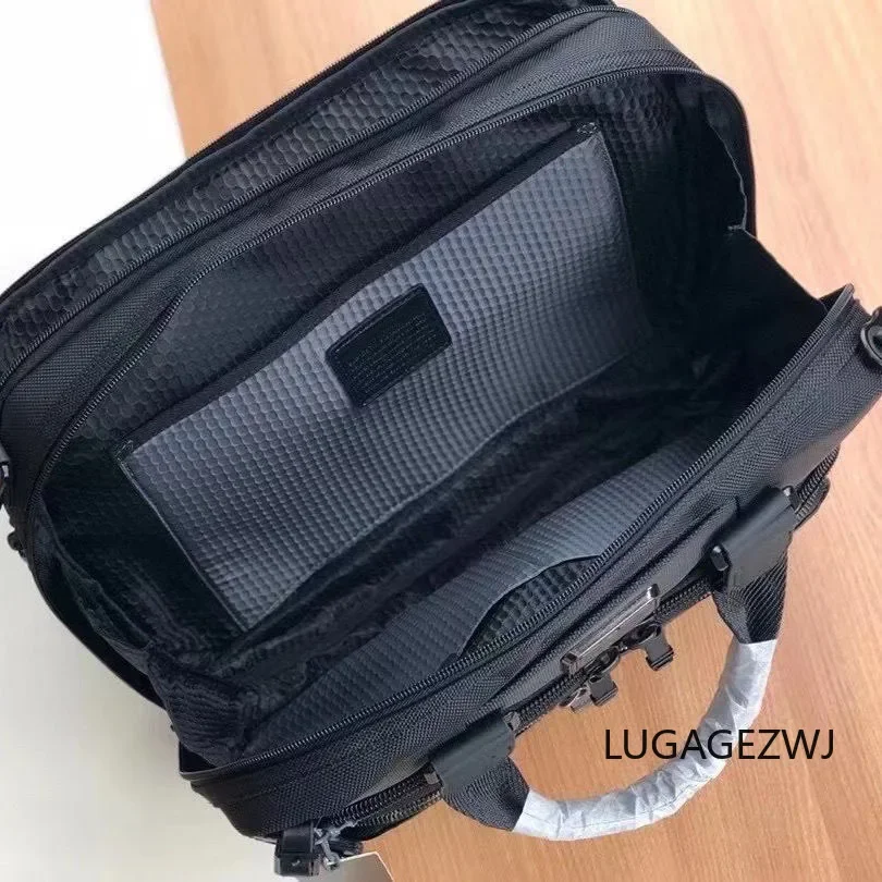 جديد الباليستية النايلون حقيبة كمبيوتر محمول للأعمال الرجال حقيبة كتف حقيبة عالية الجودة البساطة حقائب مقاومة للماء