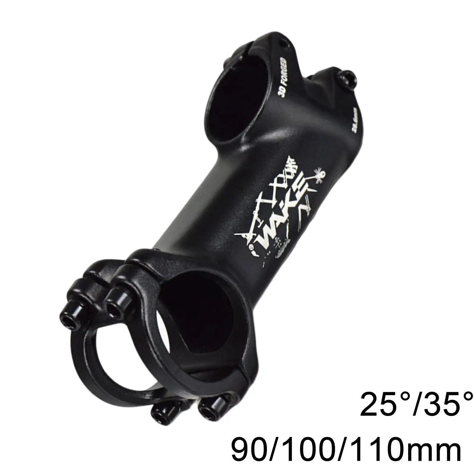 Ultralight Bike Stem 25 35 Degree 31.8mm MTB Stem 90 100 110mm Mountain Parts Road Aluminum Stem