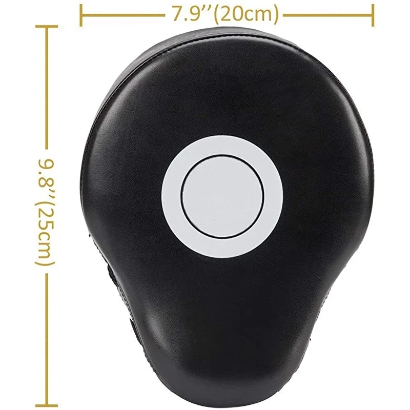 1/2 stücke Gebogene Boxsack Boxen Ausrüstung Fokus Boxsäcke Für Taekwondo Muay Thai Karate Erwachsene Kinder PU Ausbildung Pfoten Pads – Detail 4