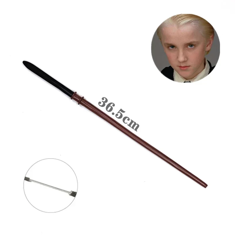 Harries Wand Classic Toy Malfoy Voldmort Hermione Ron Bellatrix McGonagall Magical Cosplay Magical School Props Halloween Party