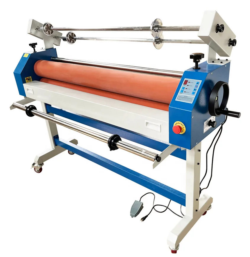 

EC-1600 Factory Supply Semi Auto Cold Laminator A2 Hot And Cold Lamination Machine Laminating Machine Cold Roll