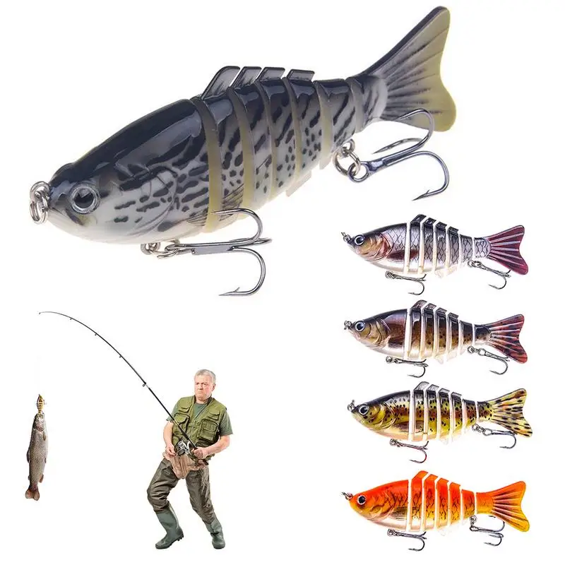 

Robotic Fishing Lure Angling Baits for River 3D Realistic Robotic Fishing Lure for Saltwater and Freshwater Trout Catfish