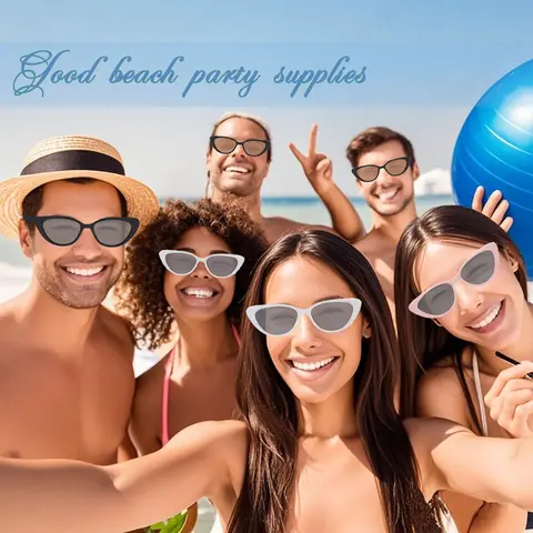 12–100 st. Cat Eye-solglasögon, stora bröllopssolglasögon för gäster, retro premiumsolglasögon, möhippa, presenttillbehör 10 best sales bröllopsgodisar - №10