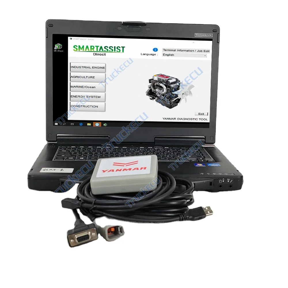 

CF53 Laptop+Service Repair Manual for YANMAR ENGINE Equipment DIAGNOSTIC SERVICE TOOL for Yanmar (YEDST) Construction