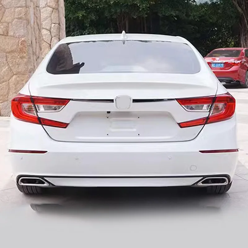 Stainless Steel Rear Trunk Toor Trim Covers Tailgate Trim Molding Exterior Car Accessories For Honda Accord 10th 2018-2022