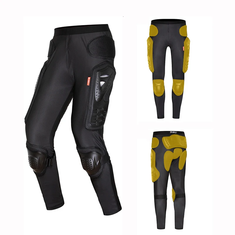 

Men's Motorcycle Pants Long Armor Knee Crotch Hip Protection Motorbike Riding Racing Equipment Shorts Armor Trousers Motocross