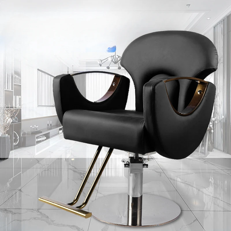 

Professional Makeup Barber Chairs Swivel Chair Hair Beauty Salon Equipment Furniture Hairdressing Pedicure Silla Barberi