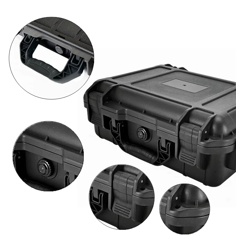 6/10/15/24 Grid ABS Waterproof Watch Storage Box Portable Watch Toolbox Safety Shockproof Watch Box Jewelry Display Tool Case