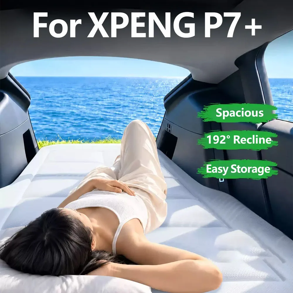For XPENG P7+ car mattresses, travel beds, car sleeping pads, no need for inflation, rear seats, 0 formaldehyde