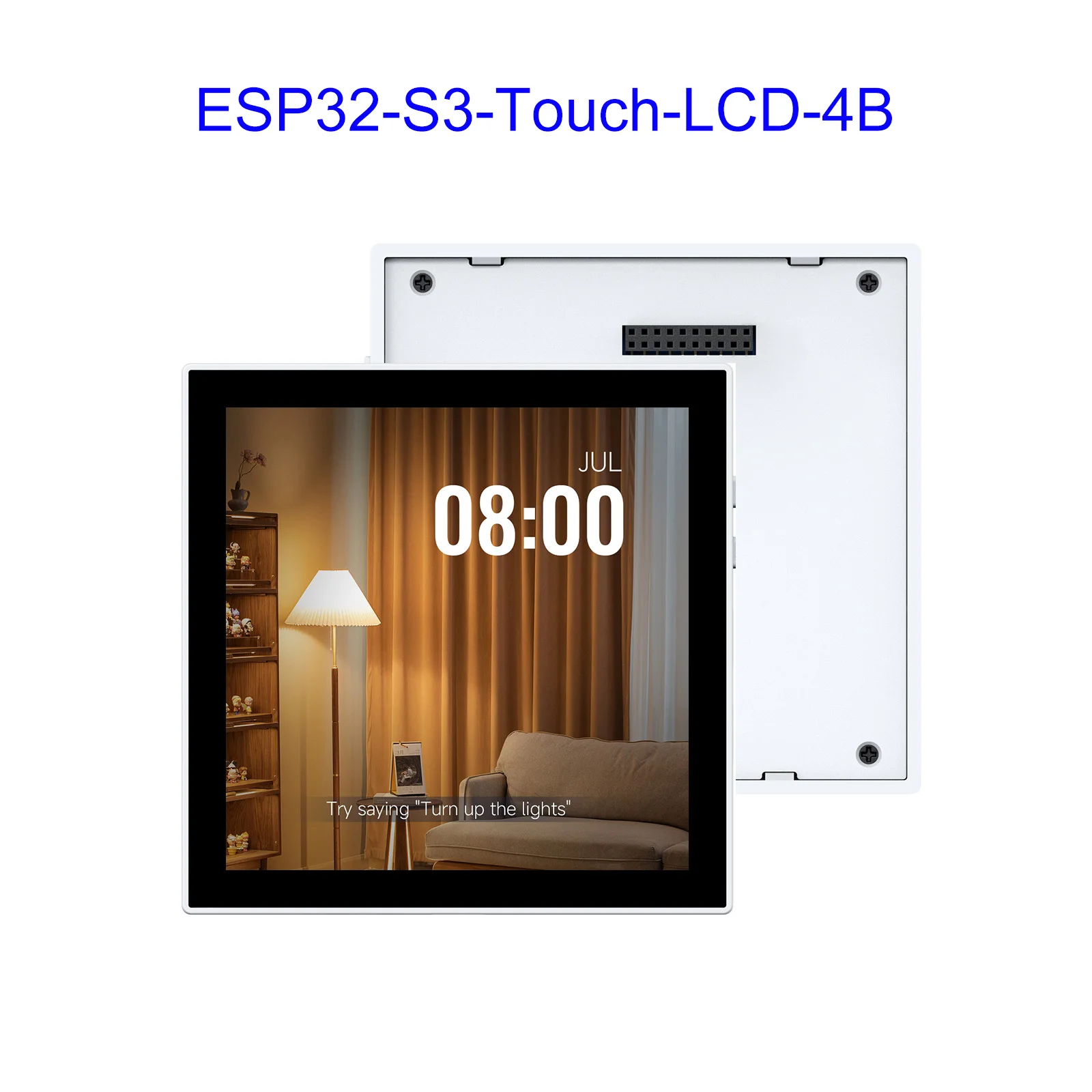 

ESP32-S3 Smart 86 Box Разработка с 4-дюймовым сенсорным дисплеем 480x480 пикселей поддерживает Wi-Fi 2,4 ГГц и Bluetooth BLE 5