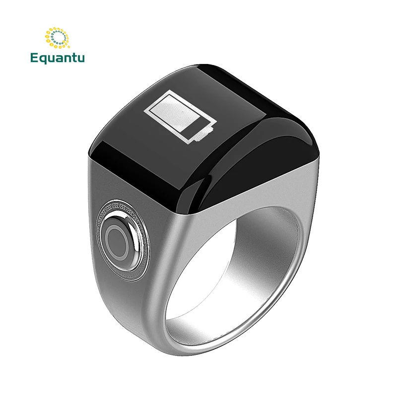 Anillo electrónico de zikir para regalo musulmán, alarma Digital, Tasbeeh Zikr