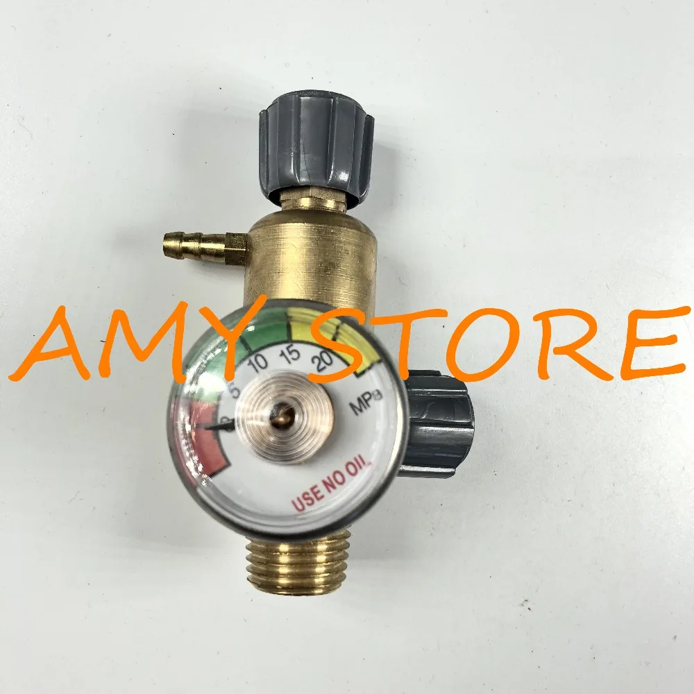 20MPa Metal Male Thread Oxygen Pressure Control Valve Regulator Gauge Safety Relief Valve