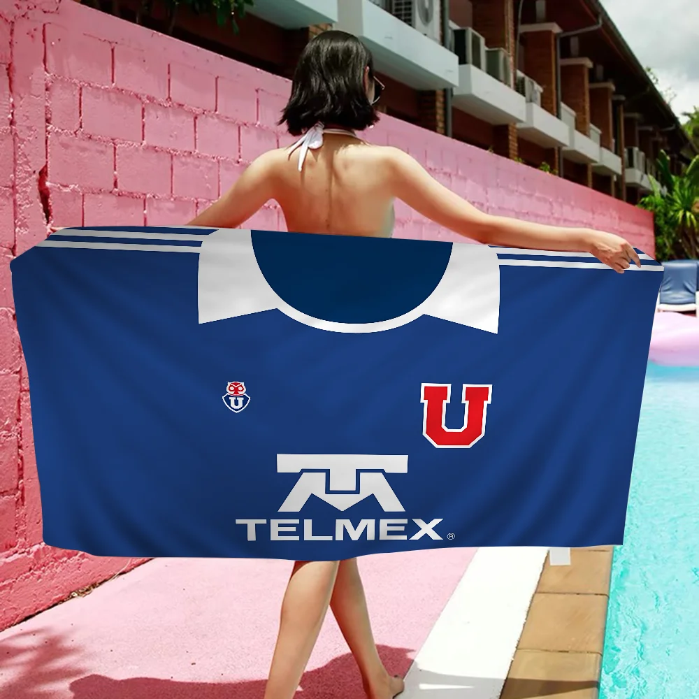 

Chile U-University Club Microfiber Beach Towel Absorbent Quick Dry Soft Yoga Swimming Resort Mountain Climbing Towel