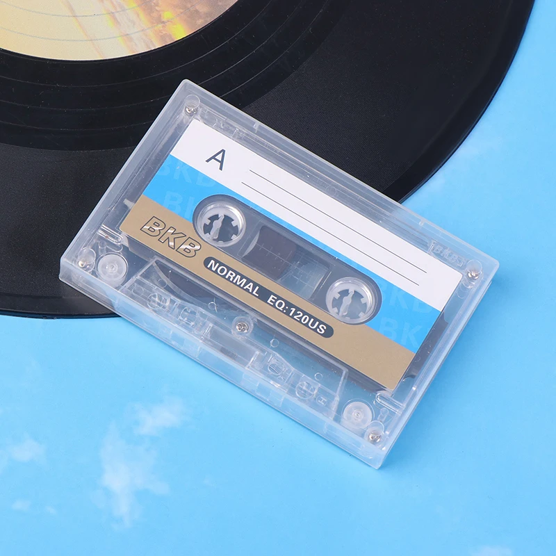 شريط تسجيل صوتي فارغ لمدة 60 دقيقة - كاسيت صوت قابل للتخصيص بنفسك لهدايا أعياد الميلاد والذكرى السنوية، الحفاظ على رقاقة الصوت الرجعية